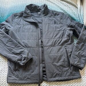 The North Face Charcoal Quilted Jacket